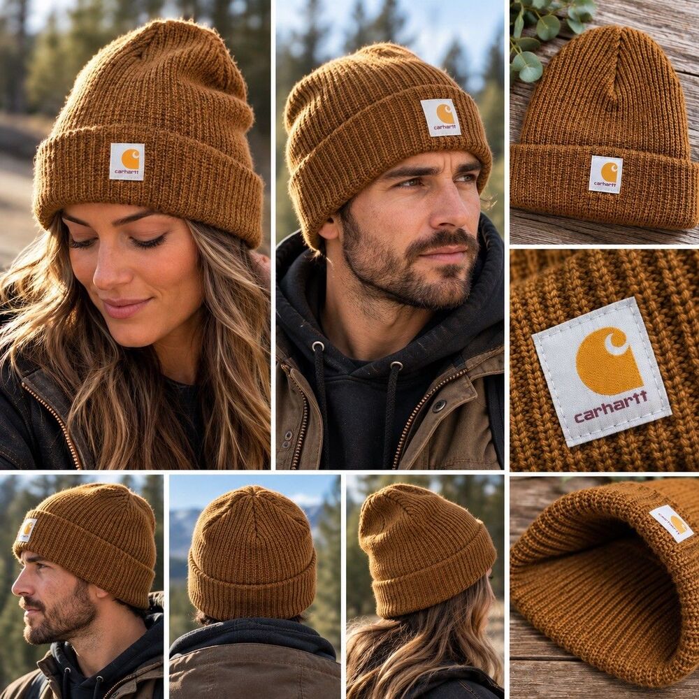 Chunk Knit Carhartt Beanie